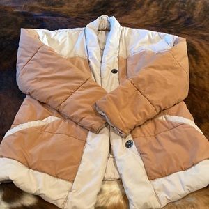 Free people puffer jacket xs